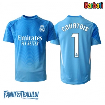 Real Madrid Thibaut Courtois #1 Portarii Tricou Fotbal Replică 2025-26 Barbati Acasa